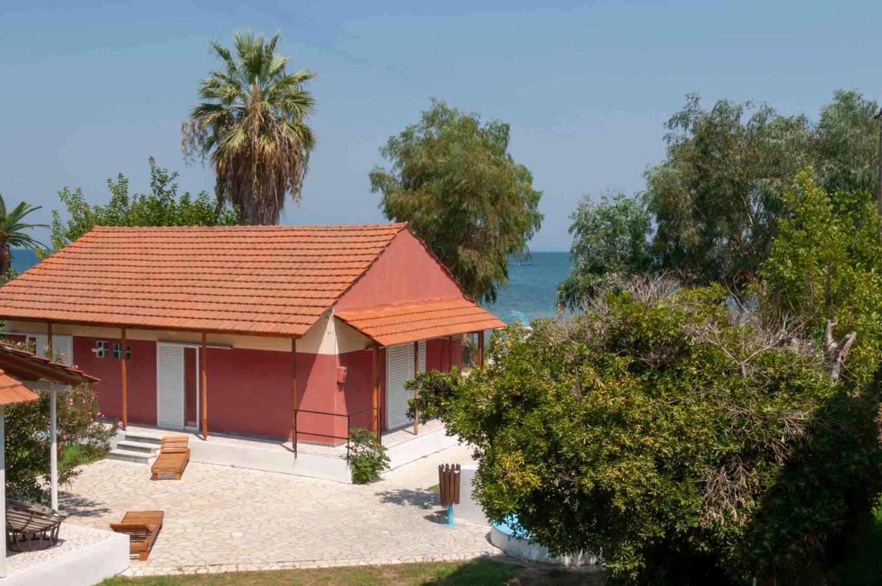 Lemami Seafront Bungalows Kávos Exteriör bild