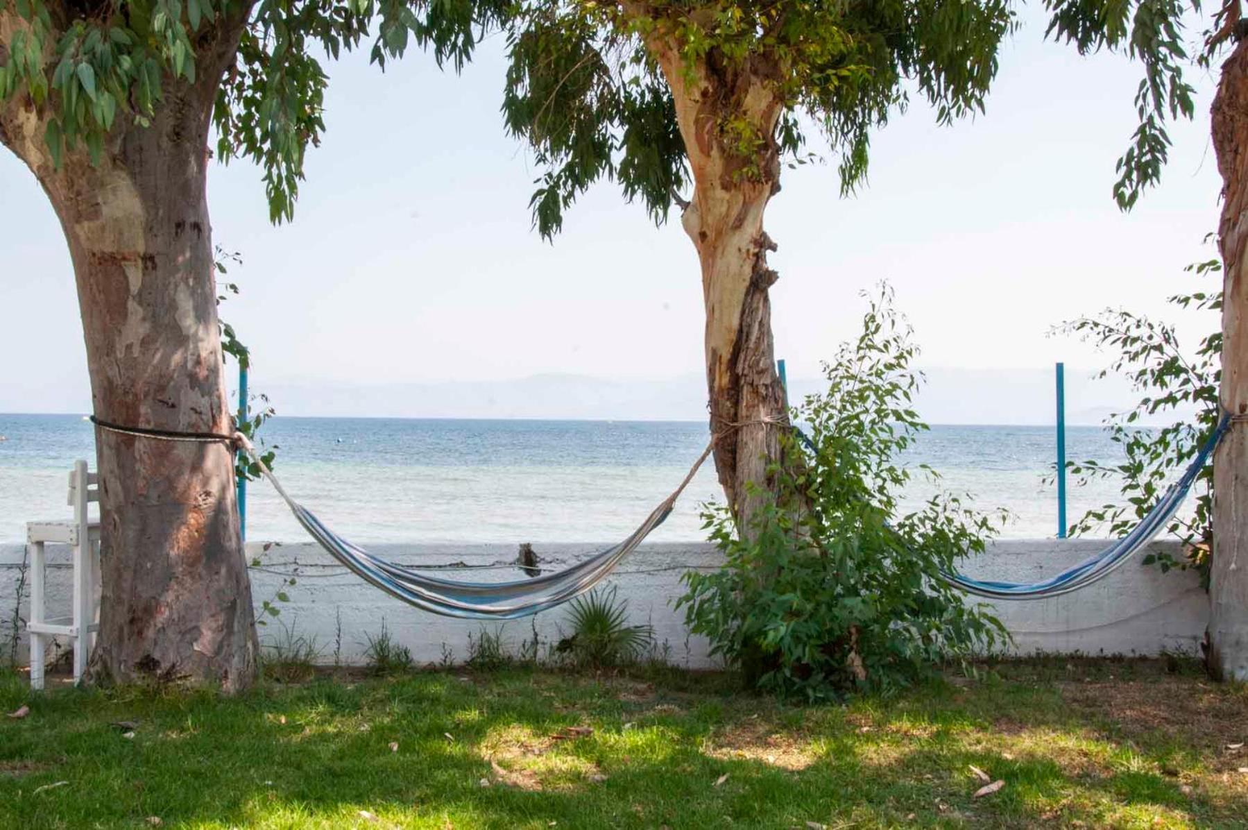Lemami Seafront Bungalows Kávos Exteriör bild