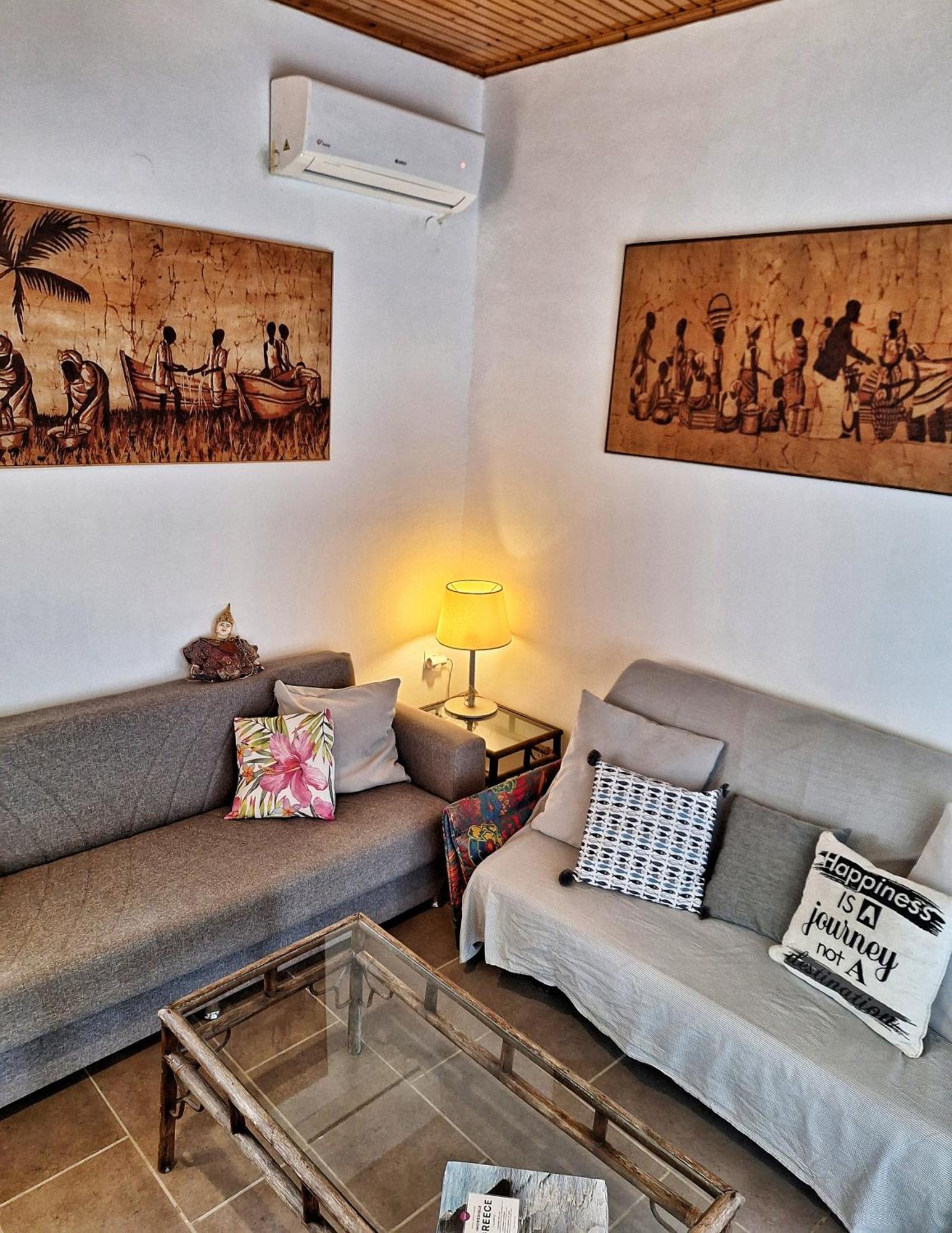 Lemami Seafront Bungalows Kávos Rum bild